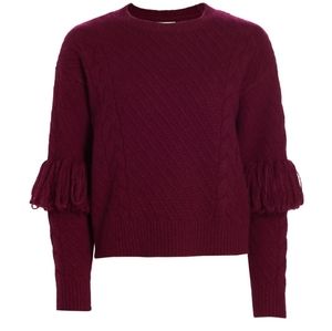 Elie Tahari camel cashmere sweater,new, M